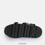 ава сандале на платформи веганске Buffalo црнD02H4J520 |сандале - Слика 7