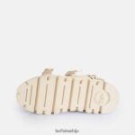 ава сандале на платформи веганске Buffalo кремD02H4J519 |сандале - Слика 7