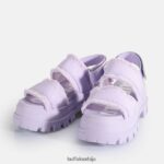 аспха стр сандале на платформи веганске Buffalo лавандаD02H4J259 |сандале - Слика 4