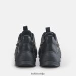 бинари цхаин траинер лов веган Buffalo црна са златним ланцемD02H4J347 |патике - Слика 5