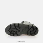 гавран лацеуп здраво глежњаче веган Buffalo црнD02H4J898 |чизме - Слика 6