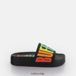 лаке болд платформ тобоган вегански Buffalo црнD02H4J193 |слајдови - Слика 3