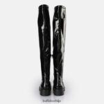 мирна чизме преко колена веганске Buffalo црнD02H4J511 |чизме - Слика 6