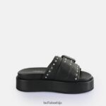 ноа роцк слиде платформ сандале веганске Buffalo црнD02H4J156 |слајдови - Слика 6