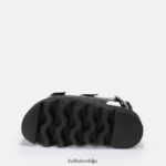 перри сандале на платформи веганске Buffalo црнD02H4J850 |сандале - Слика 6