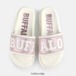 реи слиде веган Buffalo бела/љубичастаD02H4J815 |слајдови - Слика 3