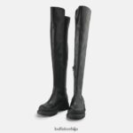 софиа боот равна веганска Buffalo црнD02H4J805 |чизме - Слика 4
