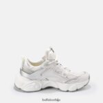 цлд рун јог патике веганске Buffalo бела са сребромD02H4J236 |патике - Слика 7